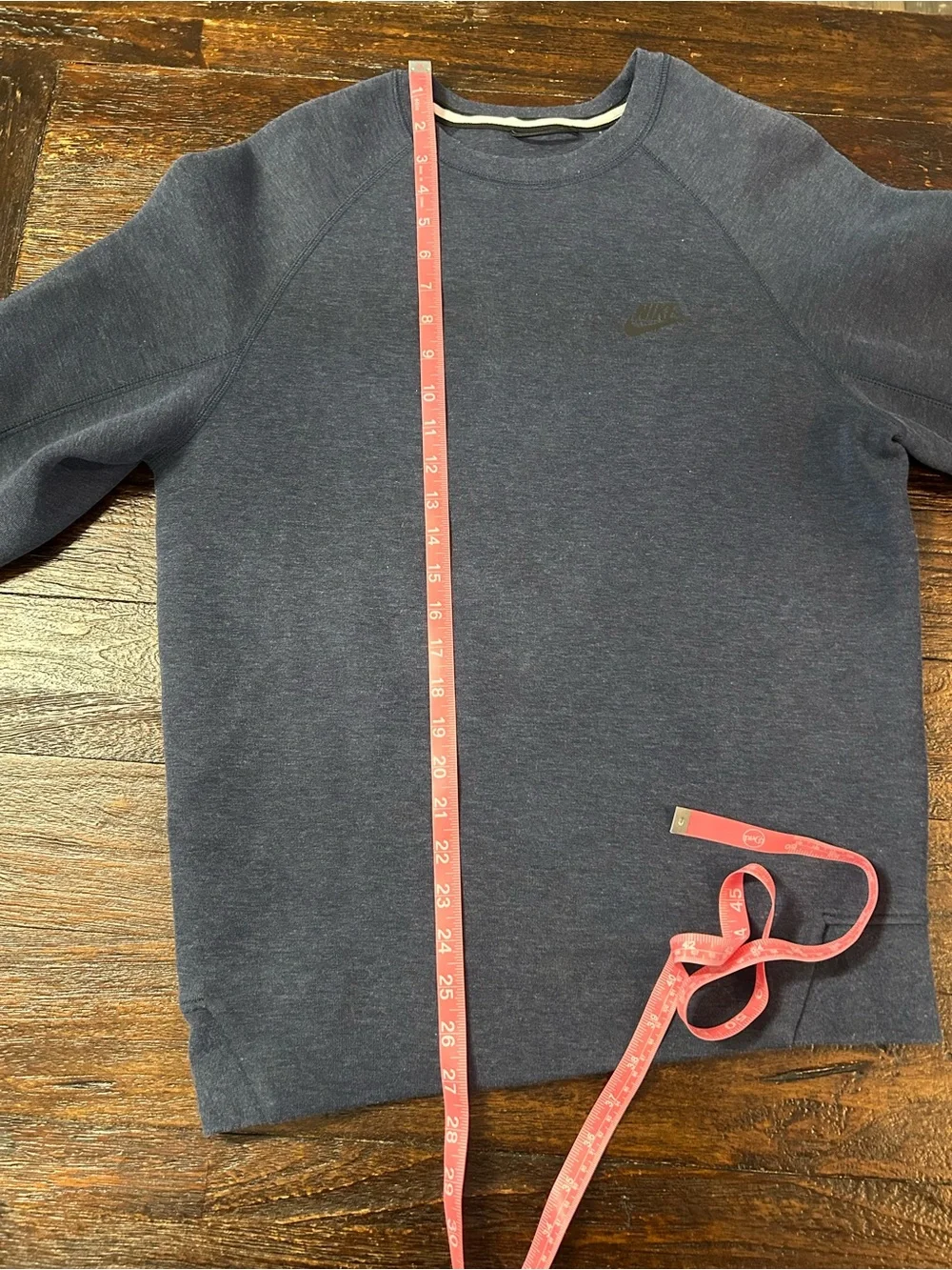 Nike Sportswear Tech Fleece Crewneck Sweatshirt - Navy Obsidian Heather